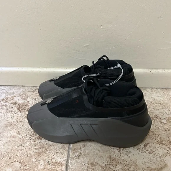 Adidas Crazy IIInfinity Kobe Bryant - Men's 5.5/6.5 - Charcoal/Black - IG6156 - Picture 2 of 5